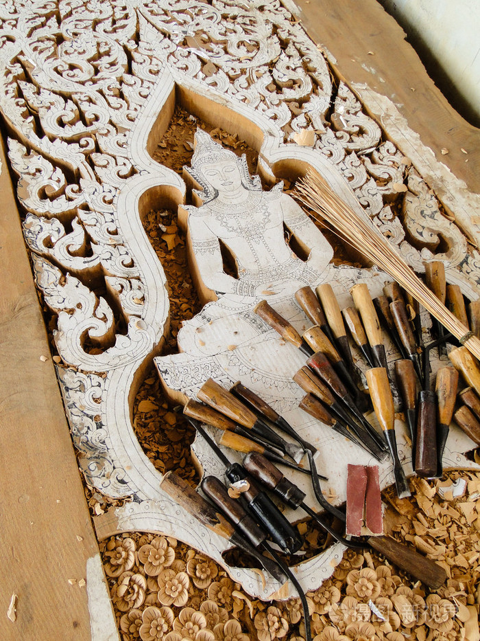 木雕藝術(shù)中的宗教設(shè)計(jì)與雕刻工具